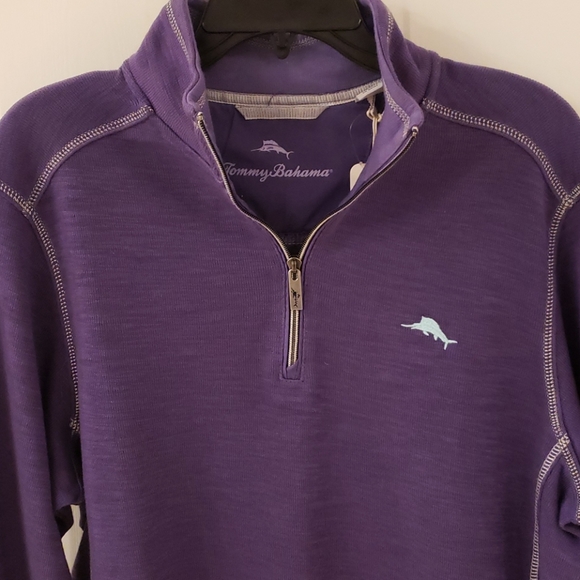 Tommy Bahama Other - NWT Tommy Bahama Mulberry Purple Tobago Half Zip